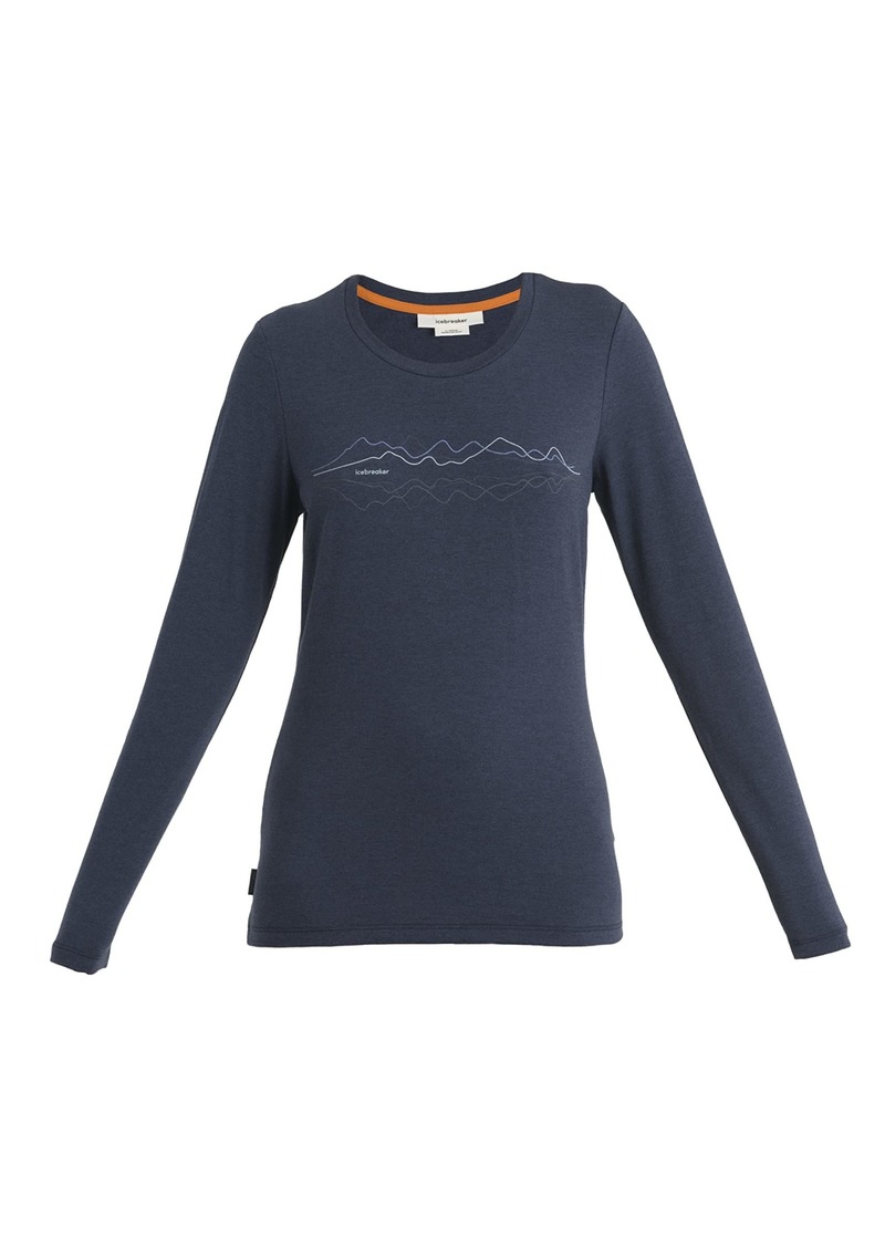 Icebreaker Merino Women's Central Long Sleeve Graphic Tee