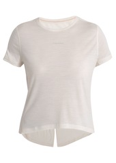 Icebreaker Women's 125 ZoneKnit Merino Short Sleeve T-Shirt, Small, Black