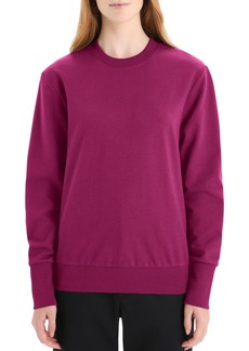 Icebreaker Women's Central II Long Sleeve Sweatshirt, Medium, Purple