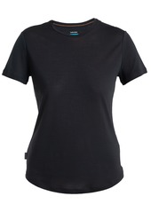 Icebreaker Women's Merino 125 Cool-Lite Sphere III Short Sleeve Shirt, Small, Black