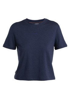 Icebreaker Women's Merino 150 Tech Lite III Short Sleeve T-Shirt, Small, Blue