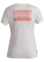 Icebreaker Women's Merino 150 Tech Lite III Short Sleeve T-Shirt, Small, Tan