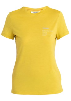 Icebreaker Women's Merino 150 Tech Lite III Short Sleeve T-Shirt, Small, Tan