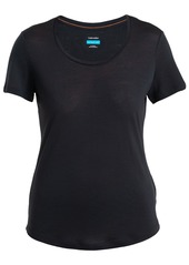 Icebreaker Women's Merino Sphere II Short Sleeve Scoop T-Shirt, Large, Kyanite