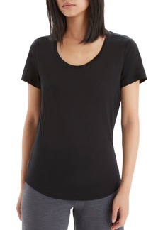 Icebreaker Women's Sphere II Short Sleeve Scoop T-Shirt, Small, Black