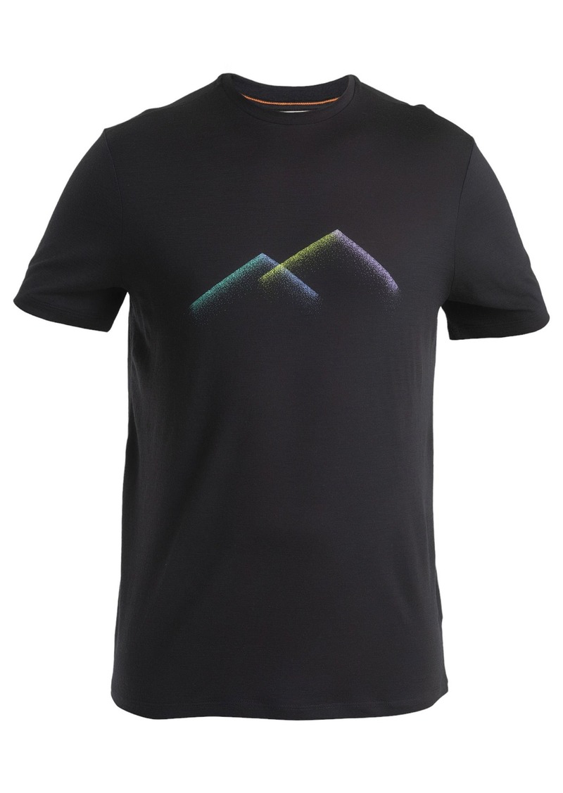 icebreaker Men's Merino 150 Tech Lite III Short Sleeve T-Shirt, Medium, Black | Father's Day Gift Idea