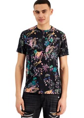 Inc International Concepts Men's Garden Print T-Shirt, Created for Macy's