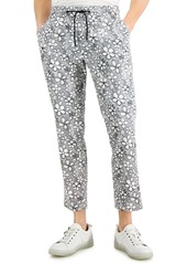 Inc International Concepts Men's Slim-Fit Cropped Floral Pants, Created for Macy's
