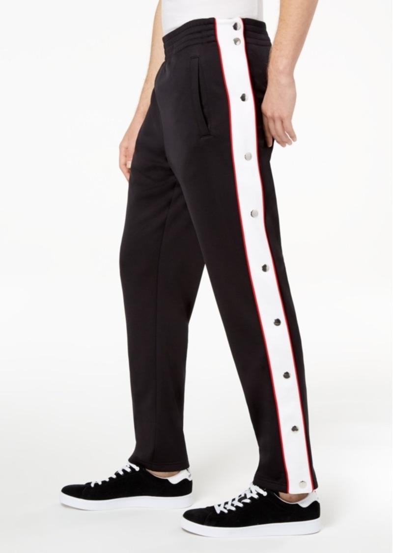 mens side stripe track pants