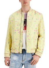 Inc International Concepts Men's Dylan Floral-Print Bomber Jacket, Created for Macy's