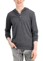 Inc International Concepts Men's Jacquard Ribbed Hoodie, Created for Macy's