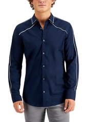 Inc Men's Piped Shirt, Created for Macy's