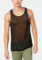 Inc International Concepts Men's Rainbow Pride Tank Top, Created for Macy's