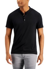 Inc International Concepts Men's Short-Sleeve Ribbed Henley, Created for Macy's