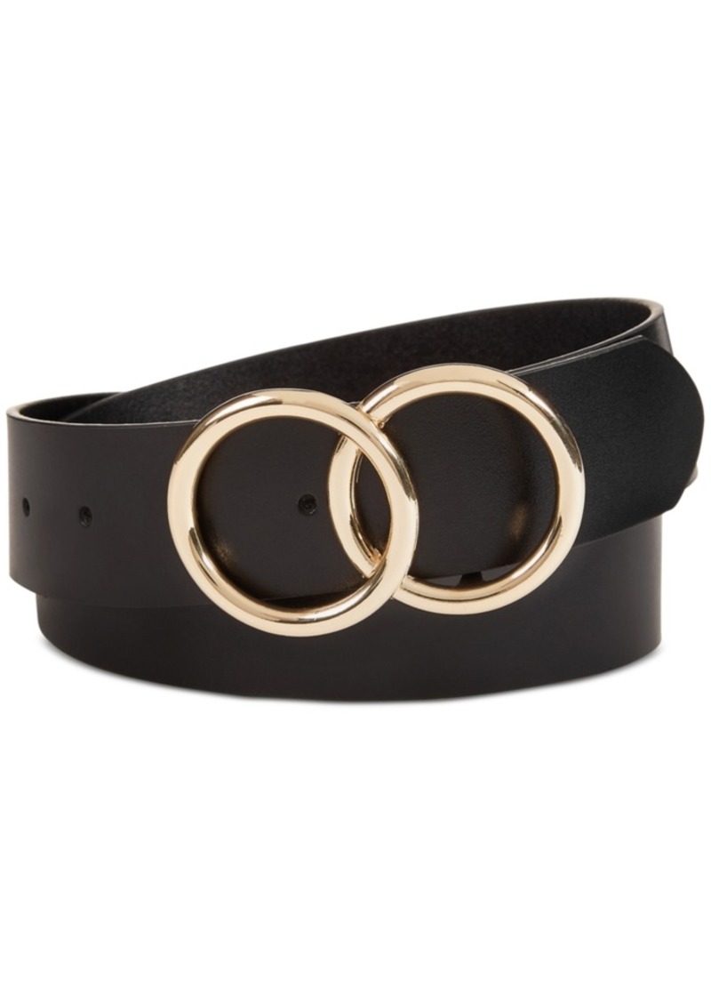 INC International Concepts I.n.c. Double Circle Belt, Created for Macy's