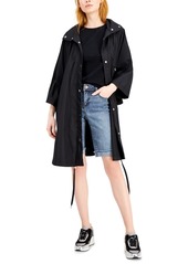 Inc International Concepts Earth Hooded Cape Jacket, Created for Macy's
