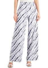 Inc International Concepts Earth Wide-Leg Pull-On Pants, Created for Macy's