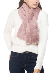 INC International Concepts Inc Embossed Faux-Fur Stole, Created for Macy's