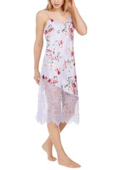 INC International Concepts Inc Floral-Print Lace Chemise Nightgown, Created for Macy's
