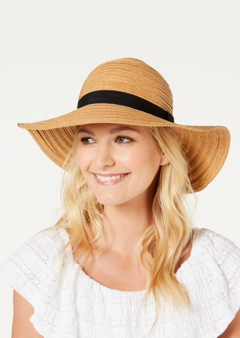 woven floppy hat