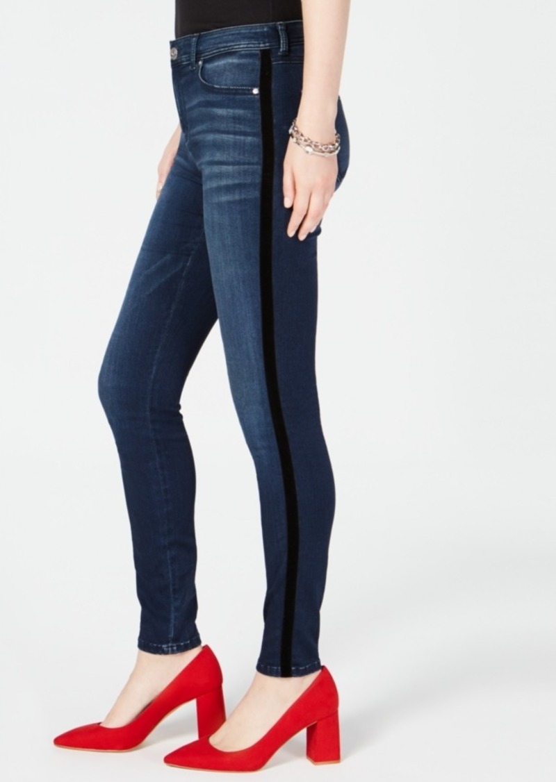 racer stripe jeans