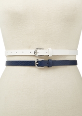 Inc International Concepts 2-for-1 Solid Belts, Created for Macy's