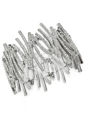 Inc International Concepts Crystal Zig-Zag Stretch Bracelet, Created for Macy's