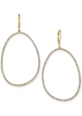 Inc International Concepts Extra Large 2.5" Pave Large Loop Earrings, Created for Macy's