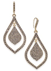 Inc International Concepts Gold-Tone Crystal Drop Earrings, Created for Macy's