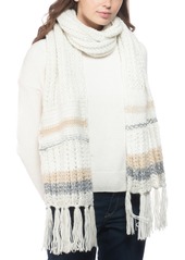Inc International Concepts Mixed-Striped Muffler Scarf, Created for Macy's