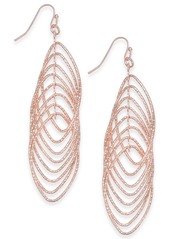Inc International Concepts Navette Multi-Ring Drop Earrings, Created for Macy's