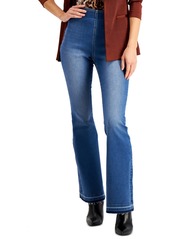 Inc International Concepts High Rise Pull-On Flare Leg Jeans, Created for Macy's