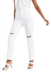 Inc International Concepts Ripped Straight-Leg Jeans, Created for Macy's