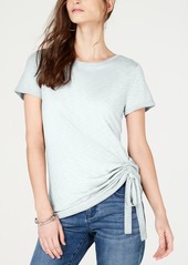 Inc International Concepts Ruched T-Shirt, Created for Macy's