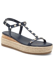 Inc International Concepts Silvana Studded T-Strap Espadrille Sandals, Created for Macy's Women's Shoes