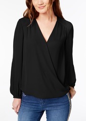 Inc International Concepts Surplice Top, Created for Macy's