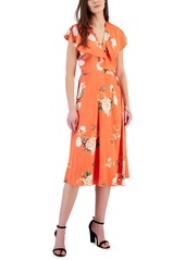 Inc International Concepts Women's Side-Tie Wrap Dress, Created for Macy's
