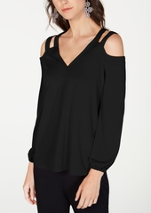 INC International Concepts Inc Cutout Cold-Shoulder Top, Created for Macy's