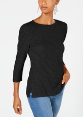 INC International Concepts Inc Puff-Sleeve Top, Created for Macy's