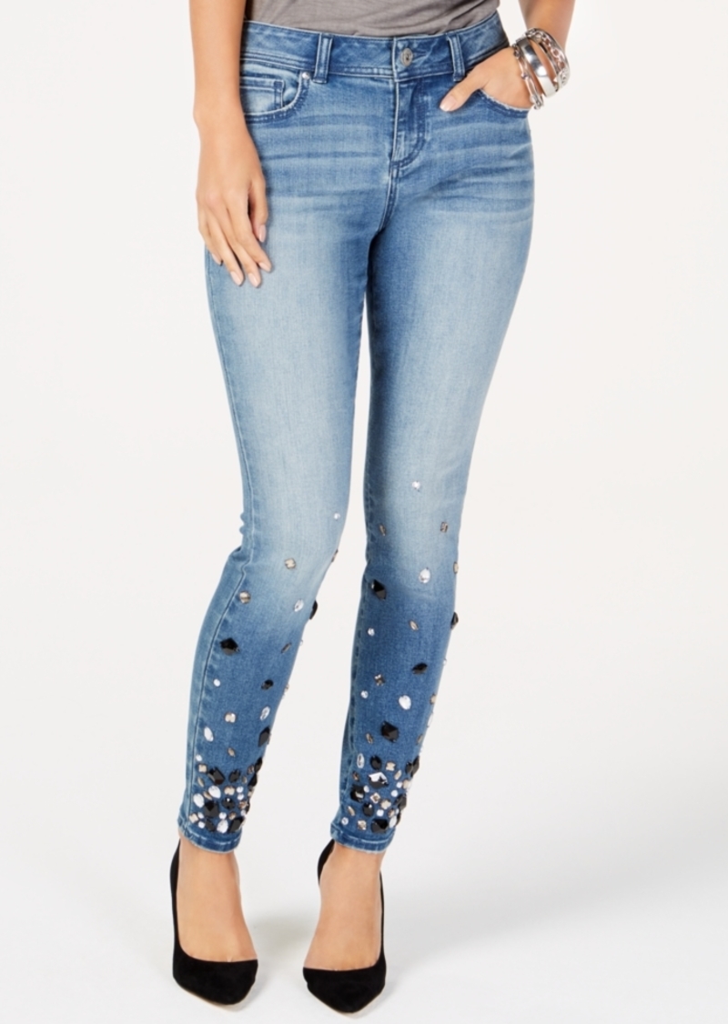 embellished skinny jeans