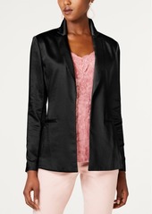 Inc International Concepts Satin Open-Front Blazer, Created for Macy's
