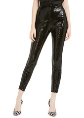 INC International Concepts Inc Sequined Skinny Ankle Pants, Created for Macy's