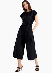 Inc International Concepts Wide-Leg Cotton Jumpsuit, Created for Macy's