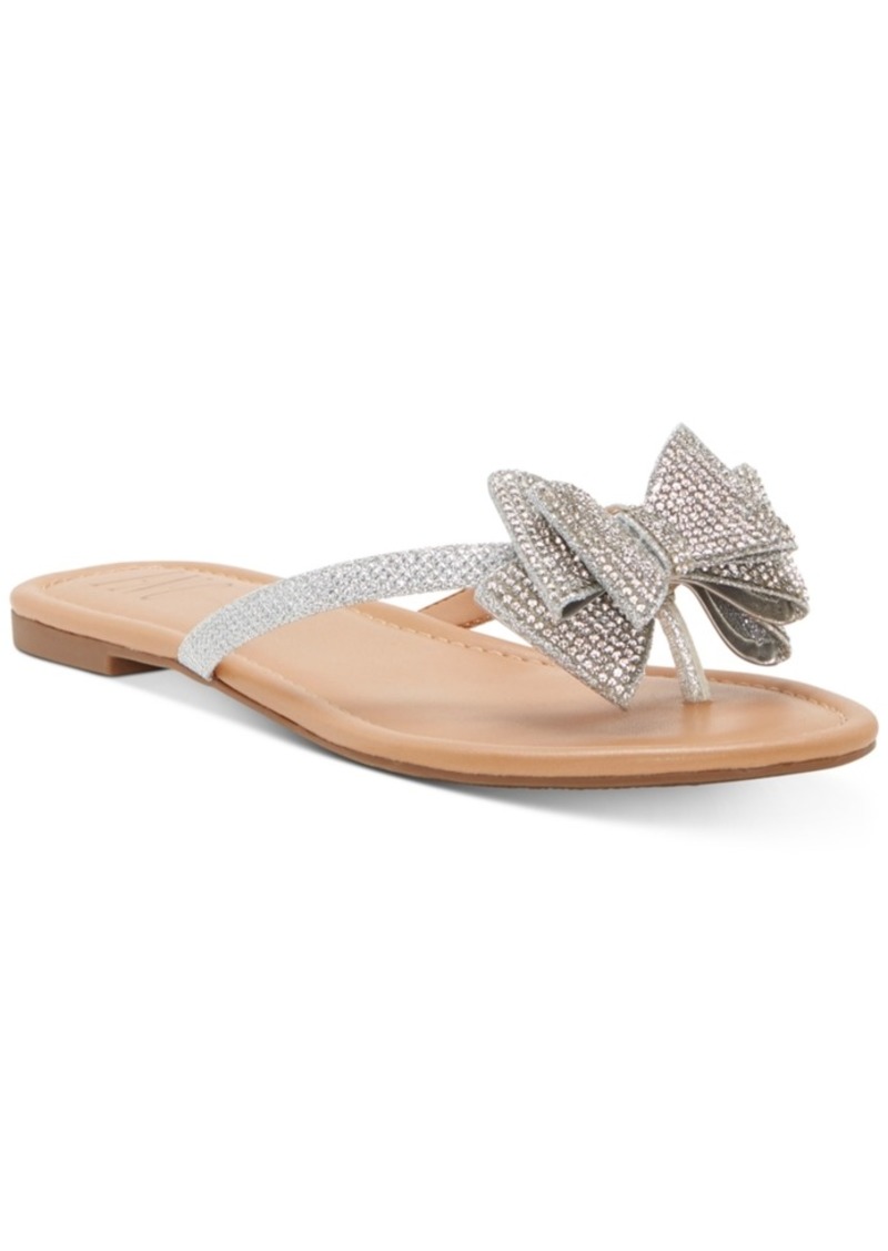 Inc Women's Mabae Bow Flat Sandals 