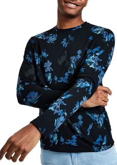 INC Jason Mens Classic Fit Floral T-Shirt