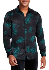 INC Mens Collared Night Out Button-Down Shirt