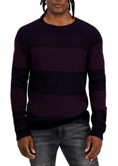 INC Mens Ribbed Pullover Crewneck Sweater