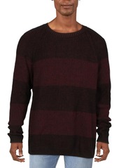 INC Mens Ribbed Pullover Crewneck Sweater