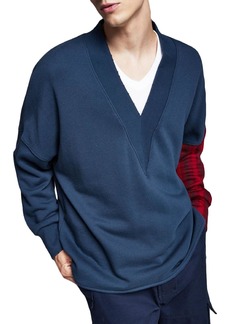 INC Mens V-Neck Pullover Sweatshirt