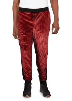 INC Mens Velour Striped Sweatpants